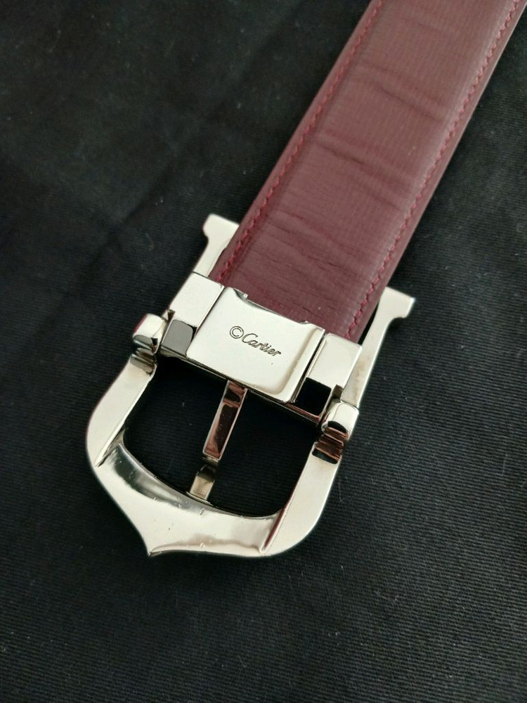 까르띠에 양면 가죽벨트 정품 이미지