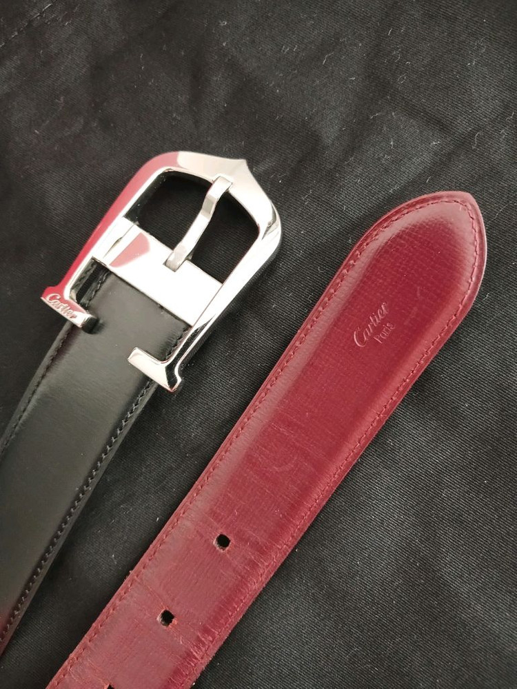 까르띠에 양면 가죽벨트 정품 이미지