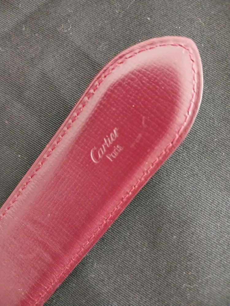 까르띠에 양면 가죽벨트 정품 이미지