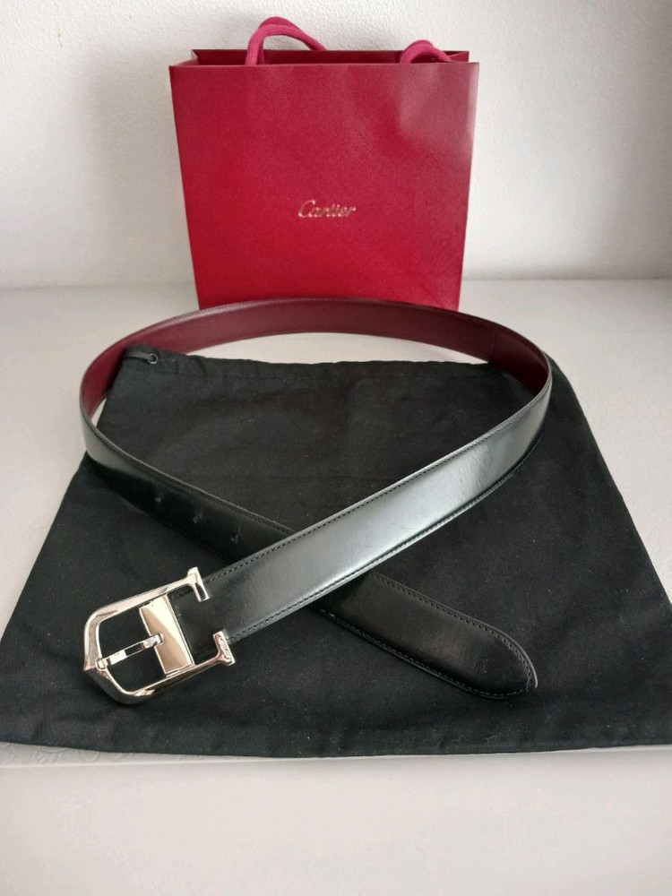 까르띠에 양면 가죽벨트 정품 이미지