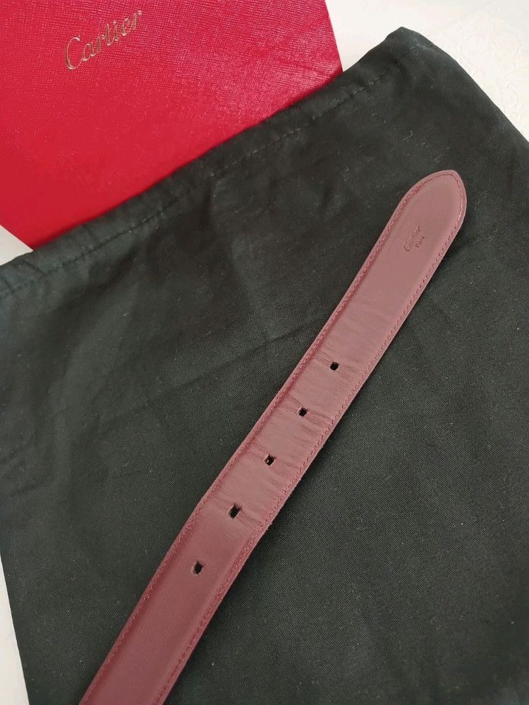 까르띠에 양면 가죽벨트 정품 이미지