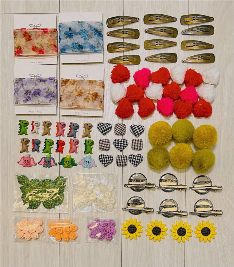 공예용 쉬촌 및 재료 일괄 이미지