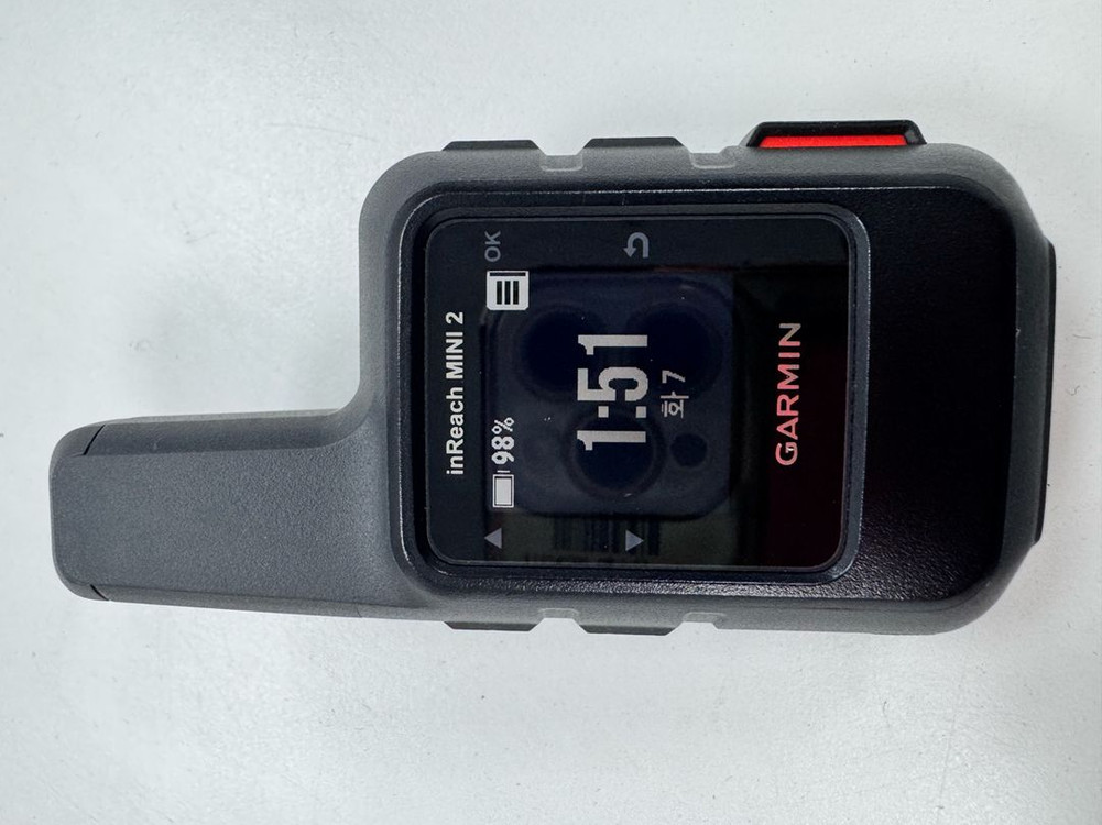 가민 인리치 미니 2 GPS SOS 구조 요청 기기 이미지