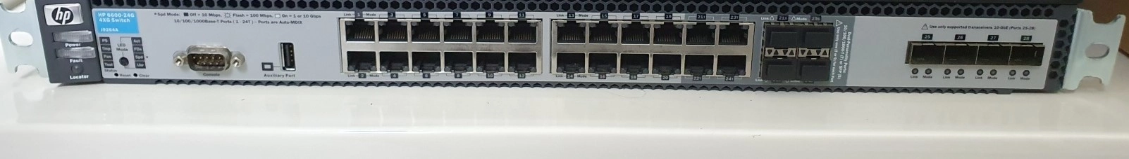 HP Procurve 6600-24G-4XG MANAGED 10GBE SWITCH 이미지