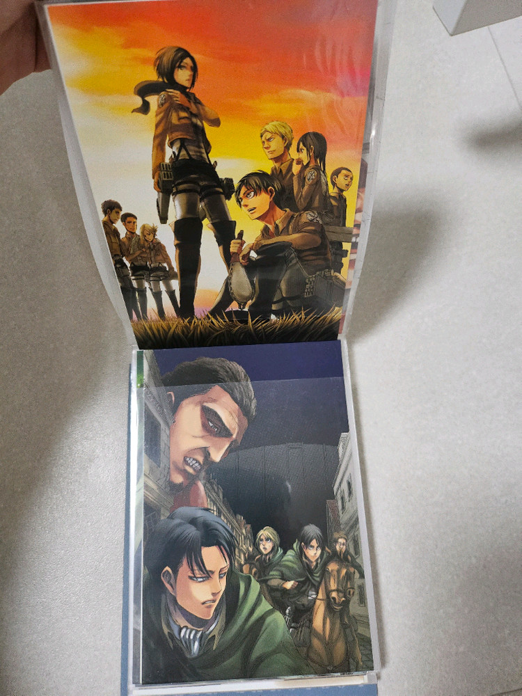 진격의거인 포스트카드 앨범 이미지