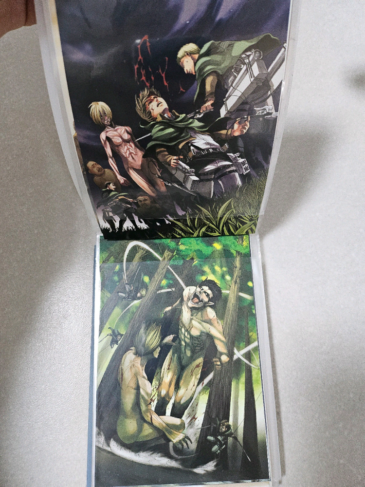 진격의거인 포스트카드 앨범 이미지