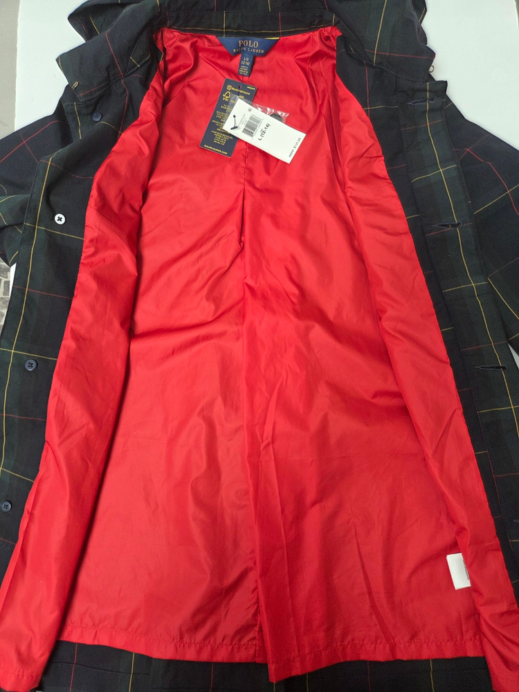 폴로랄프로렌 키즈 트렌치코트 다크그린(12-14Y) 이미지