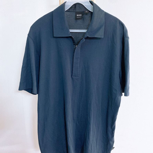 (L)보스BOSS남자반집업카라반팔티 이미지