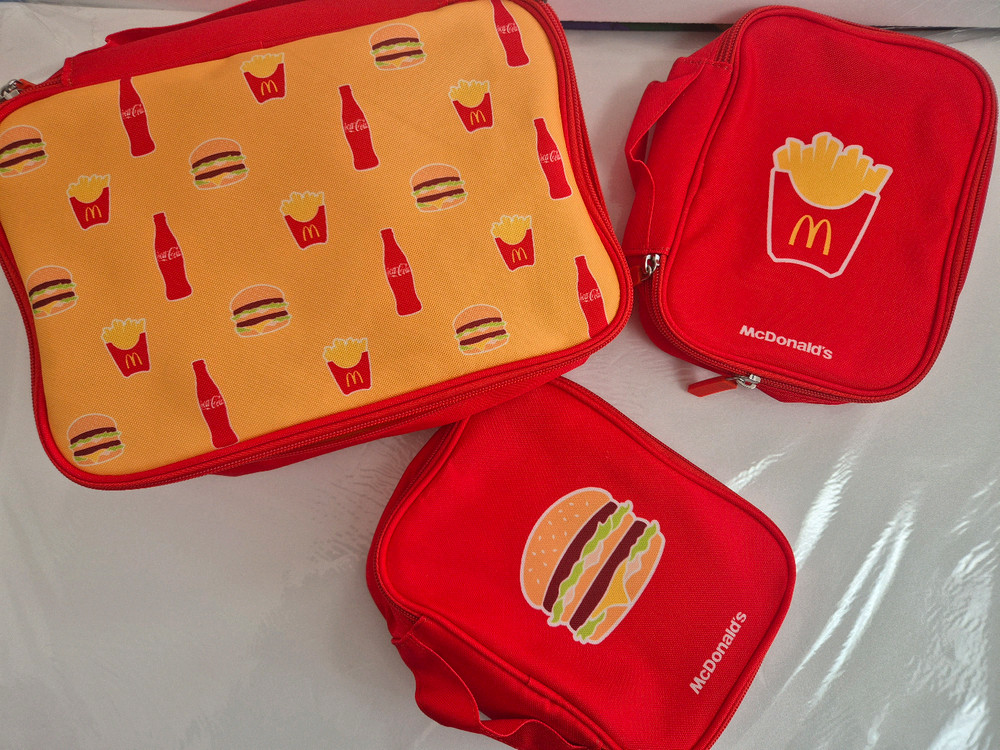 맥도날드 파우치 보냉가방 미니어처 굿즈 일괄 (택포) 이미지