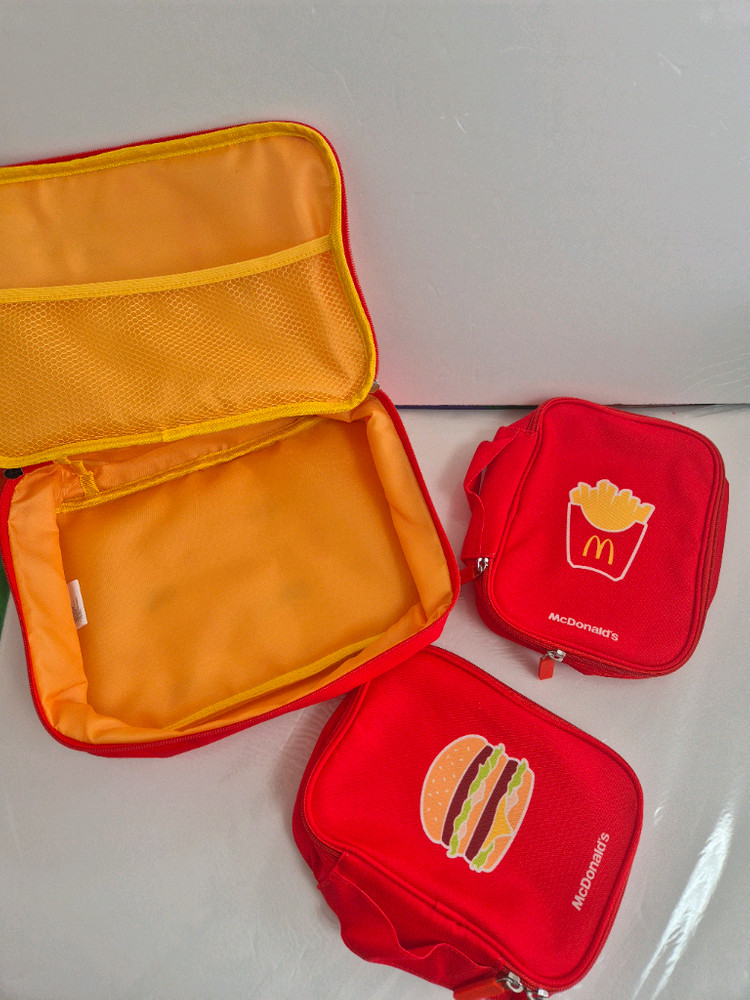 맥도날드 파우치 보냉가방 미니어처 굿즈 일괄 (택포) 이미지