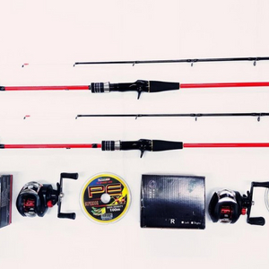 주꾸미,갑오징어낚시대165 2대+베이트릴 2대+합사 이미지