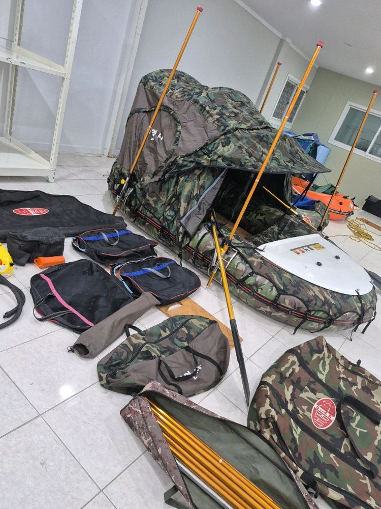 비바 수퍼탱크 310 풀세트 낚시보트 가이드모터장착 1회사용 상태 굿 넉넉한 공간과 안정감 이미지