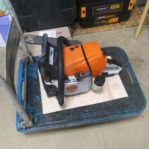 벽면절단용 엔진톱 + 체인 세트 스틸 gs461 이미지