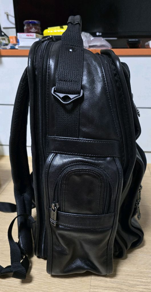 투미(TUMI) 알파 T-PASS 가죽 백팩 96578DOP 이미지