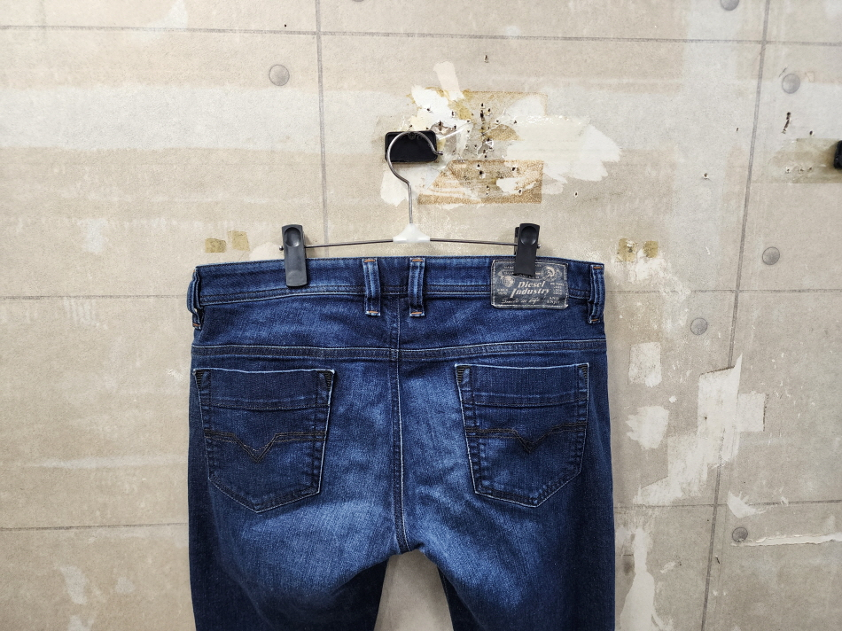 (33)디젤 정품 남성 사파도 슬림 스판 청바지/33size/상태우수 이미지