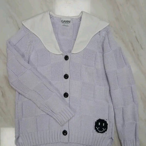 이태리 정품 여성용 GANNI 가니 니트 자켓 가디건 XS 사이즈 루이비통 프라다 구찌 디올 펜디 에르메스 샤넬 이미지