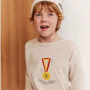 리미떼두두 디자인 포인트 탑 오트밀 L(110) 이미지