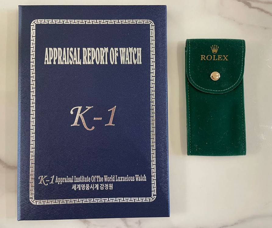 롤렉스 오이스터 퍼페츄얼 티파니블루 1500 빈티지 시계 이미지