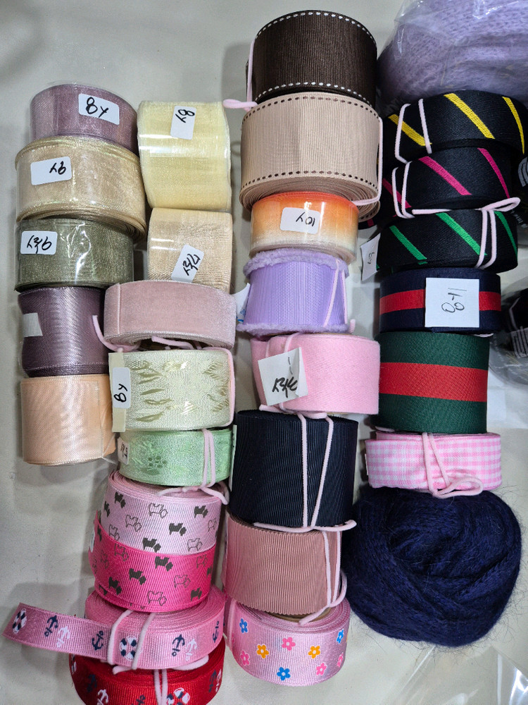 포장.리본공예용자투리리본 정리합니다 이미지