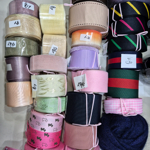 포장.리본공예용자투리리본 정리합니다 이미지