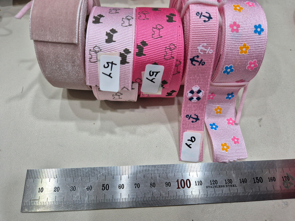 포장.리본공예용자투리리본 정리합니다 이미지