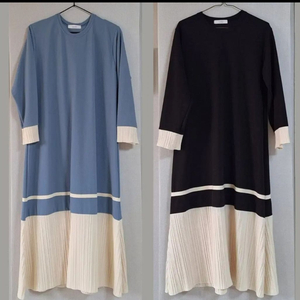 새상품) 롱원피스 프릴원피스 빅사이즈 하객룩 이미지