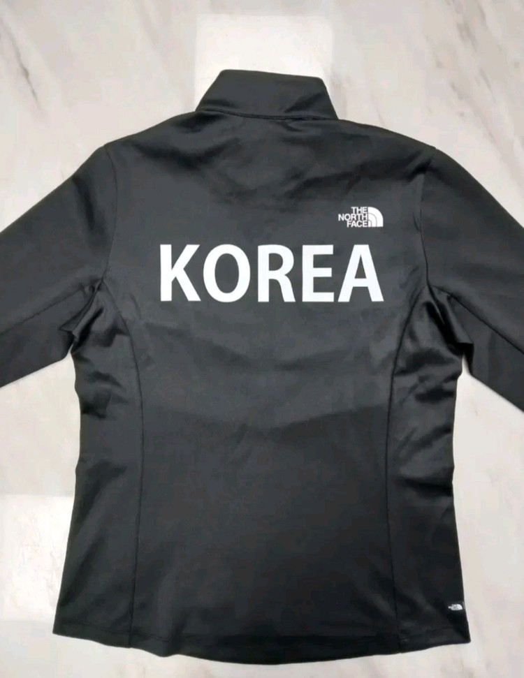 [미사용 새상품 여성용] 노스페이스 대한민국 국대 기능성 자켓 M (90) 코오롱스포츠 k2 나이키 퓨마 아디다스 이미지