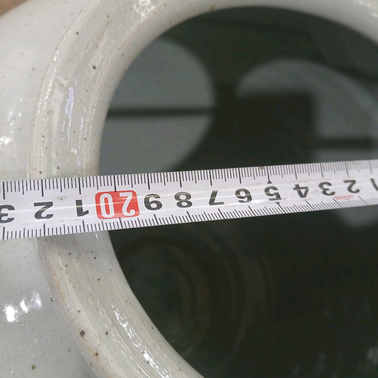 청화백자 대형달항아리 이미지