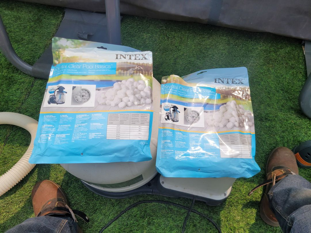 인텍스 XTR 26356KR 5.94M 풀셋 + 인조 잔디바닥 + 에어바운스 팜 이미지