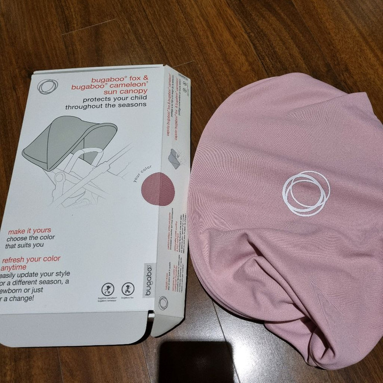 부가부 폭스/카멜레온 썬캐노피 소프트핑크 햇빛가리개 이미지