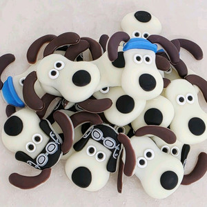 고무장식 그로밋 3종 머리 18개 일괄 이미지