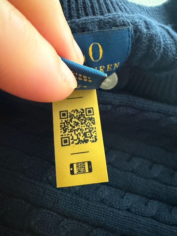 새제품) 폴로 걸즈 케이블 가디건(헌터네이비, L) 이미지