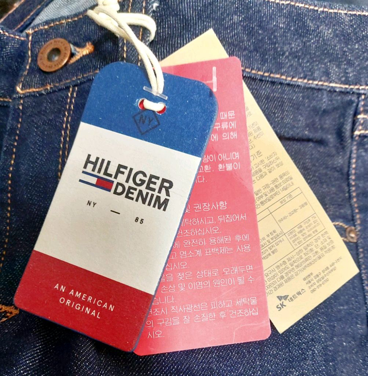 새제품/타미힐피거 여성청바지26/스판/1싼 이미지