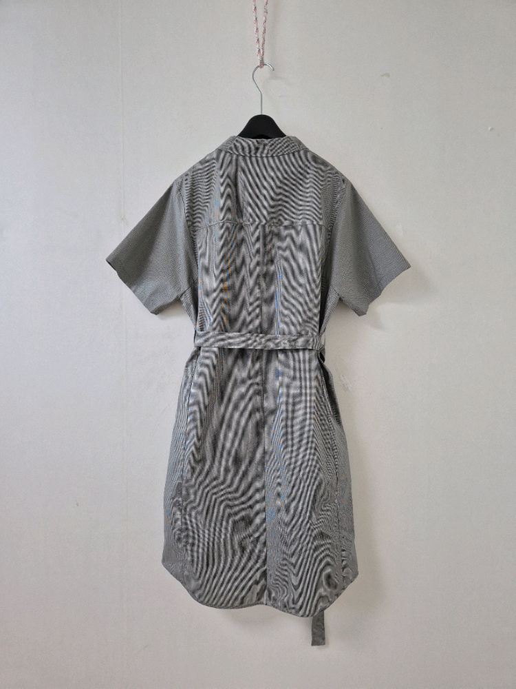 빈폴 카라 벨티드 원피스 이미지