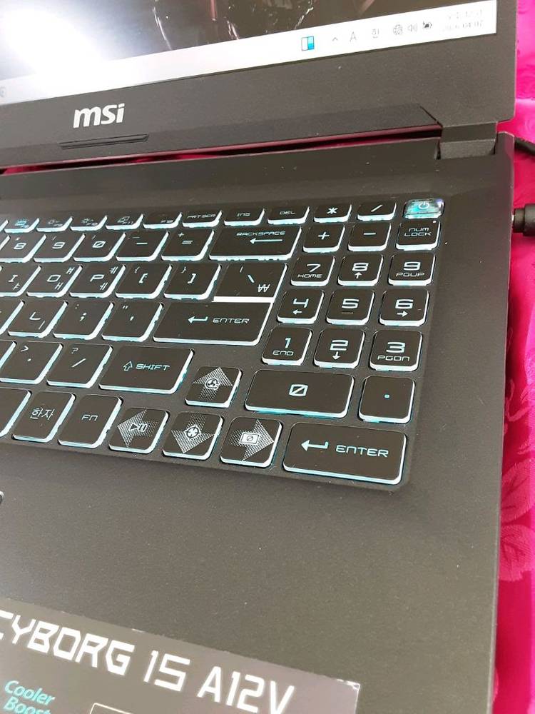 게이밍노트북 MSI 사이보그 15 A12VF RTX4060 12세대 144Hz 이미지
