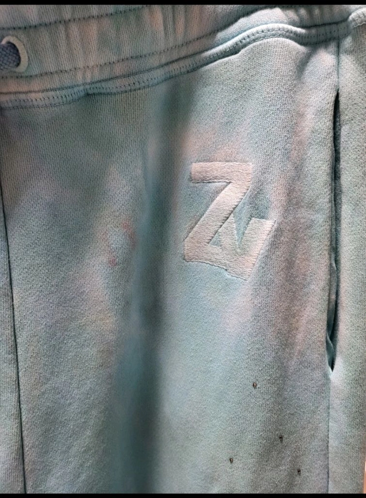 정품)ZADIG&VOLTAIRE 타이 다이 큐빅 조거 팬츠 44-66 이미지