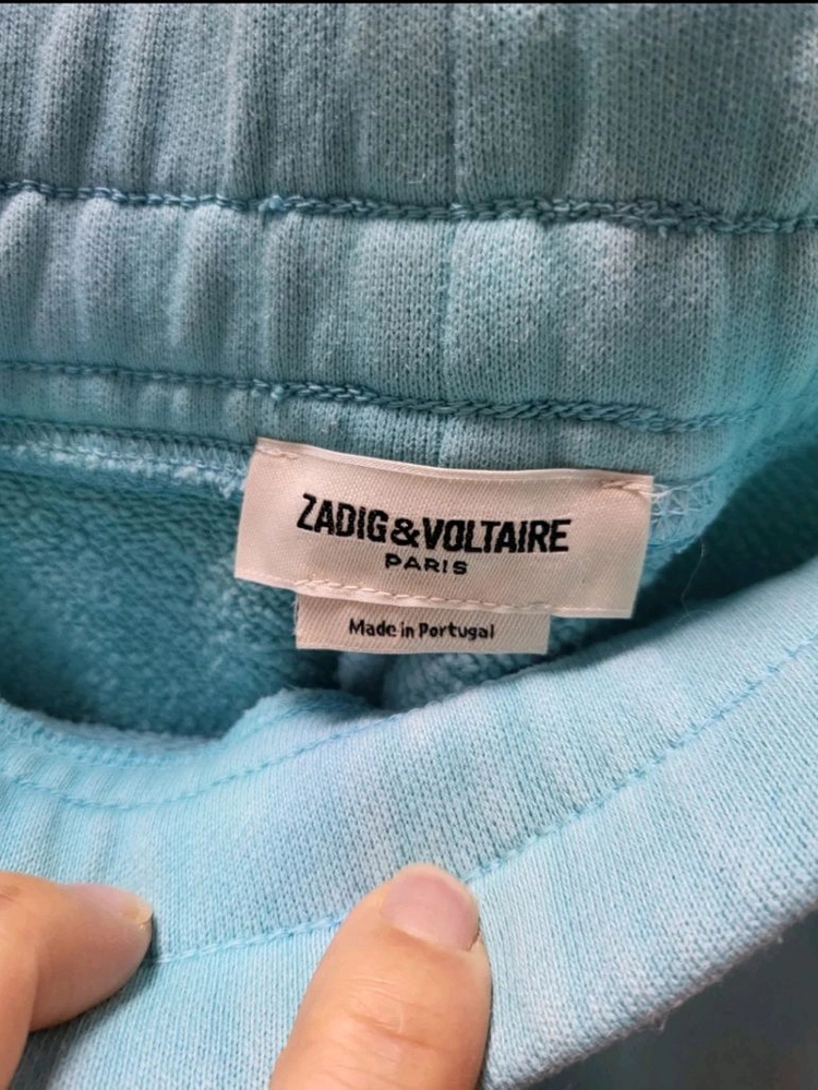 정품)ZADIG&VOLTAIRE 타이 다이 큐빅 조거 팬츠 44-66 이미지
