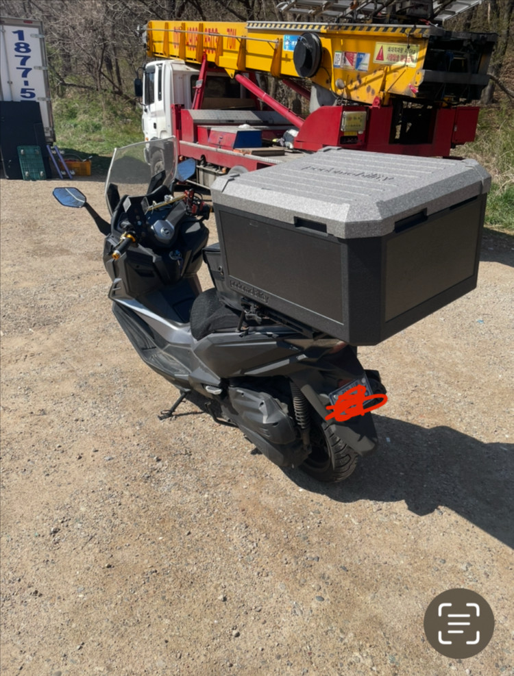 22년식 크루심 알파 125 abs 모델 판매 합니다 이미지