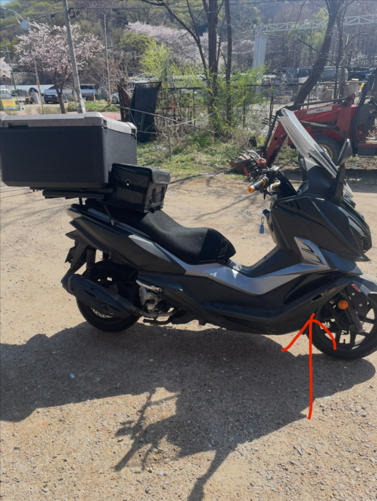 22년식 크루심 알파 125 abs 모델 판매 합니다 이미지