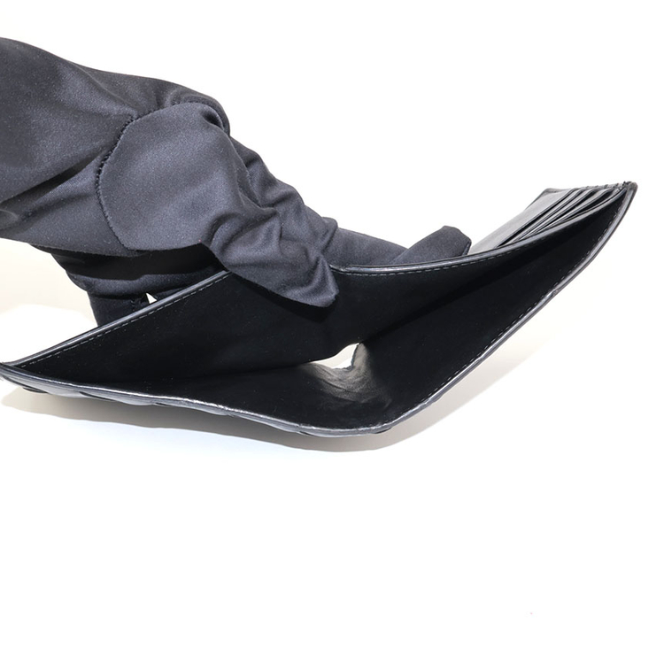 [중고명품다올] 보테가베네타 인트레치아토 남성 반지갑 블랙 592778 이미지