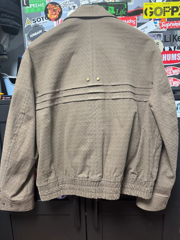 [44] 엘무드 더스티 웨스턴 블루종 자켓 카키 이미지