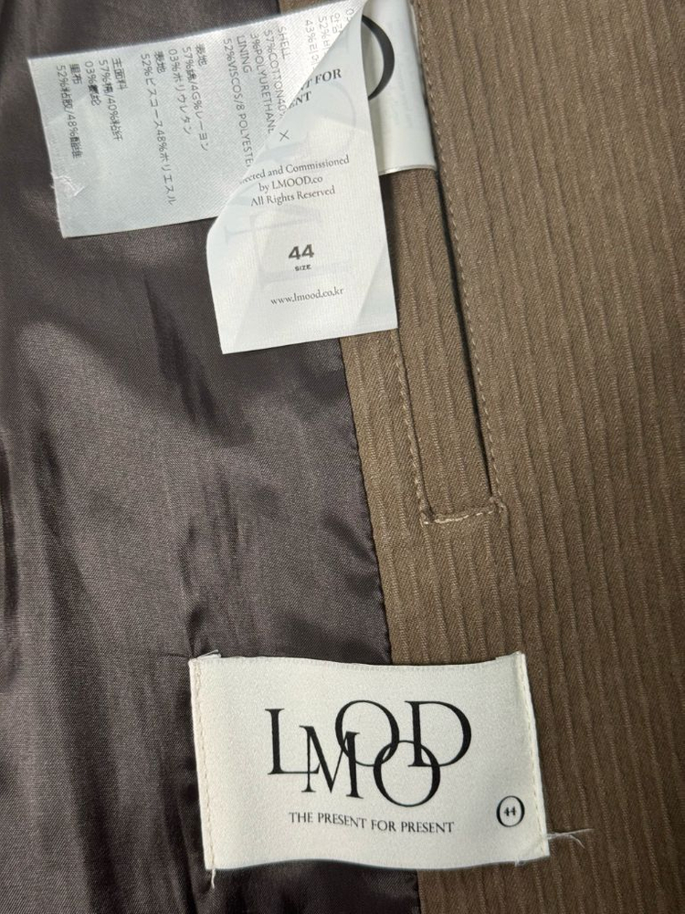 [44] 엘무드 더스티 웨스턴 블루종 자켓 카키 이미지