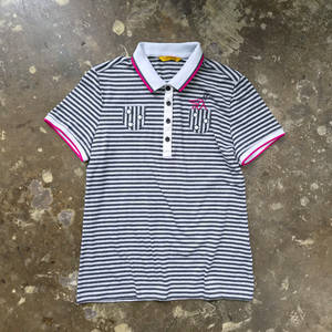 95) 루이까스텔 골프 스트라이프 반팔 카라티셔츠 반팔티 여성 골프웨어 이미지