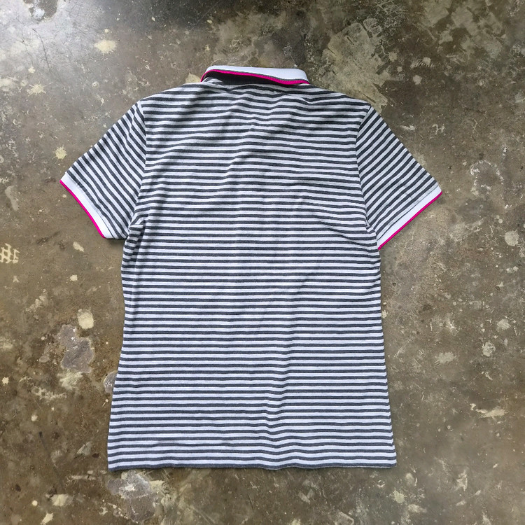 95) 루이까스텔 골프 스트라이프 반팔 카라티셔츠 반팔티 여성 골프웨어 이미지