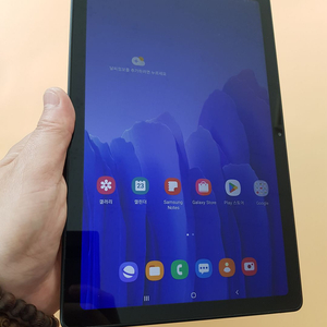 갤럭시탭A7 64G 그레이(T505) 깨끗한 무잔상 판매합니다 이미지