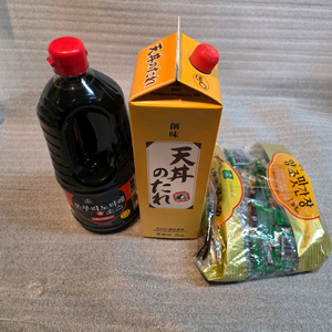 업소용 식당용 돈부리소스 텐동소스 덮밥 튀김 일식소스 미니간장 일괄 이미지