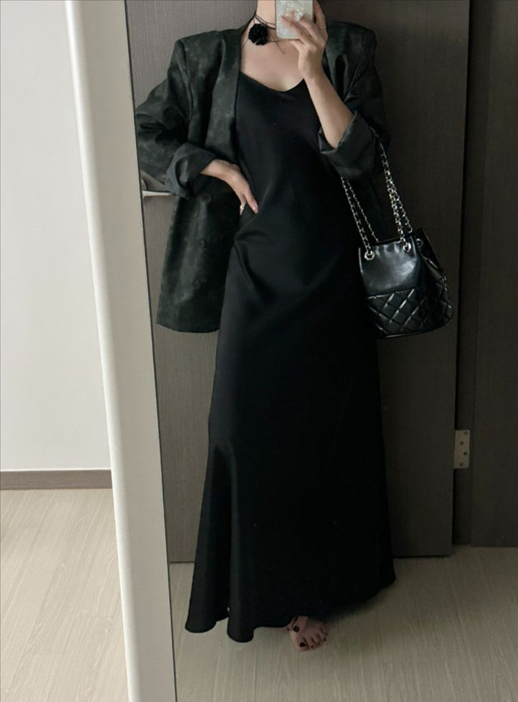 바이씨니 크랙 레더자켓 :) + 코사지목걸이 포함 이미지