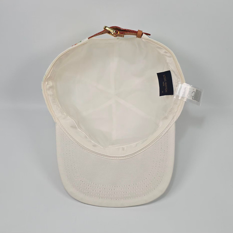루이비통 모노그램 파스텔 화이트 볼캡 모자 ( 60cm ) 이미지