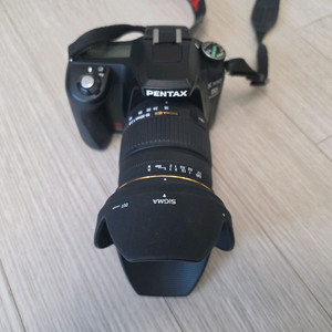 펜탁스 k100d super 바디와 시그마 18-50mm f2.8 렌즈 셋트로 판매합니다 이미지