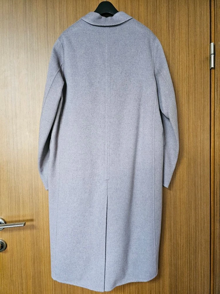 빈폴 레이디스 캐시미어 핸드메이드 코트 라벤더 이미지